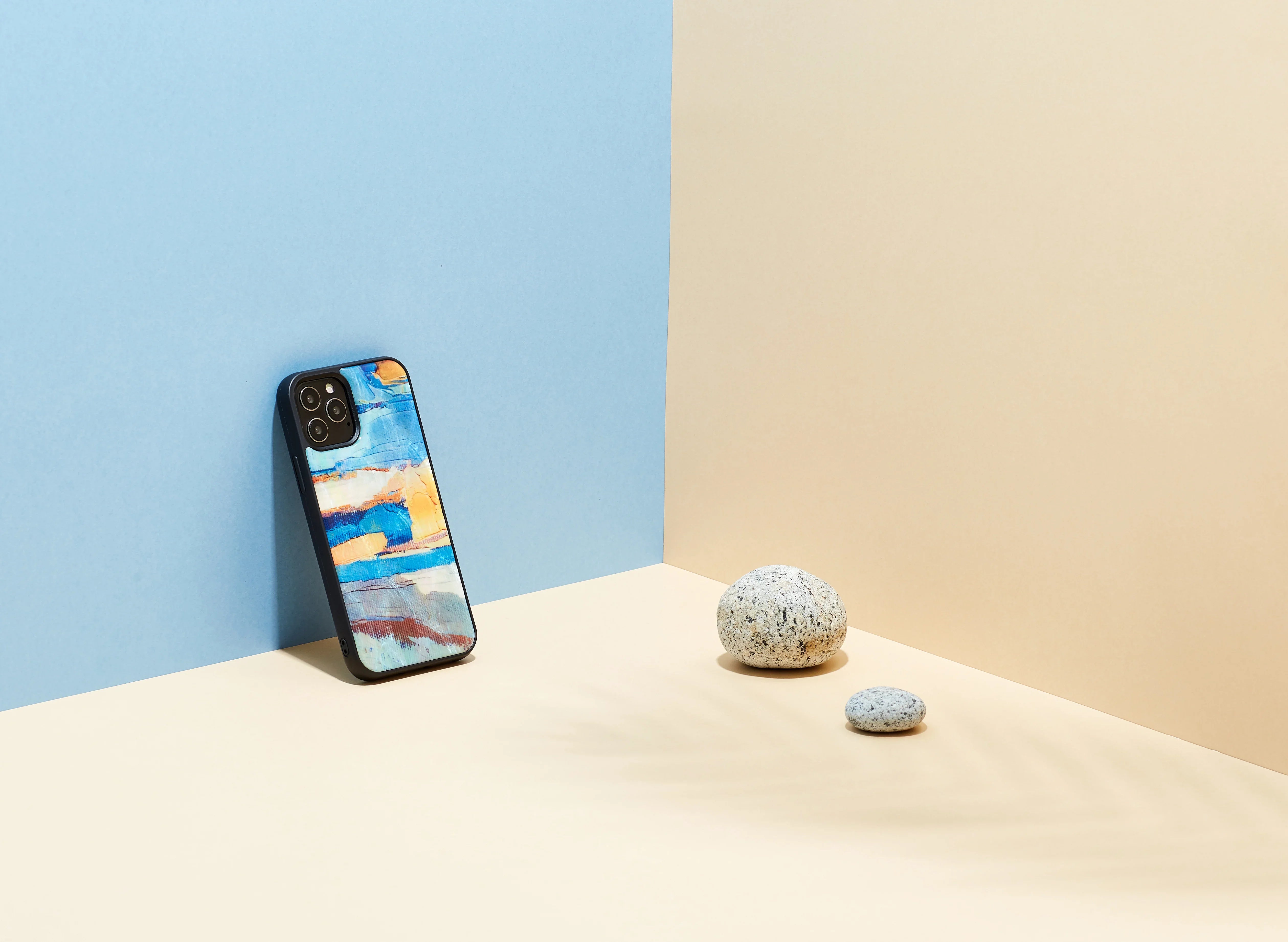 Ikins Case For iPhone 12 Pro Max - Sky Blue - Tashqila Ikins Case For iPhone 12 Pro Max - Sky Blue - Tashqila